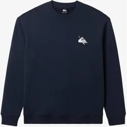 QUIKSILVER Herren Sweatshirt DNA CREW OTLR, DARK NAVY, M