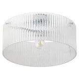 LUCANDE Meritt 1 x 15 W LED transparent/chrom