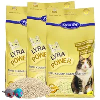 Lyra Pet 7,5 kg Lyra Pet® Tofu Katzenstreu klumpend