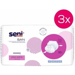 SENI SAN Plus Extra - 3 x 30 Stück, Plus Extra