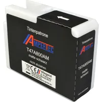 Ampertec Tinte ersetzt Epson C13T47A800 matt schwarz T47A8