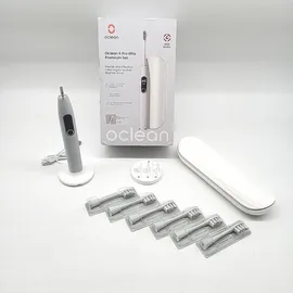 oclean X Pro Elite Smart + Reiseetui + Aufsteckbürsten 6 St.