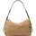 Michael Kors Md Tz Hobo Shldr Leather Brown