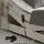 Lomadox Boxspringbett 120x200 cm Hotelbett Einzelbett Jugendbett elektrisch verstellbar CONCORD3M-09 in Artemis 18 silver