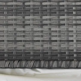 Outsunny Balkontisch Beistelltisch 100 x 50 x 74 cm Grau