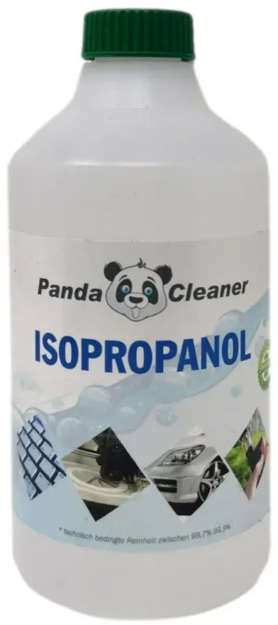 Preisvergleich Produktbild PandaCleaner Isopropanol - Isopropylalkohol - Für Haushalt, Handwerk & Industrie Reinigungsalkohol (1-St. 500ml Flasche Rückstandslose Reinigung) weiß