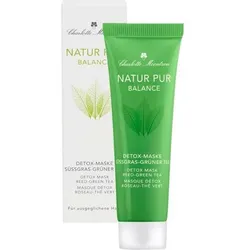 Charlotte Meentzen Natur Pur Balance Detox-Maske Süssgras-Grüner Tee 30 ml
