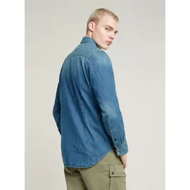 G-Star Dakota Slim Denim Hemd - Mittelblau - Herren, - S