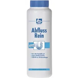 Dr. Becher Abfluss Rein Abflussreiniger, Beseitigt Verstopfungen von Abflüssen, 1000 g - Flasche