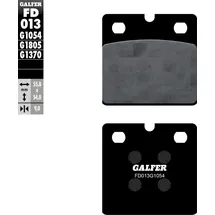 OEM Galfer Bremsbeläge, Semi-metallisch