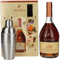 Rémy Martin 1738 ACCORD ROYAL Cognac Fine Champagne 40% Vol. 0,7l in Geschenkbox mit Shaker