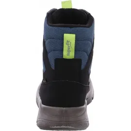 superfit Mars Warm Gefütterte Gore-tex Schneestiefel, Blau Schwarz 8010, 34