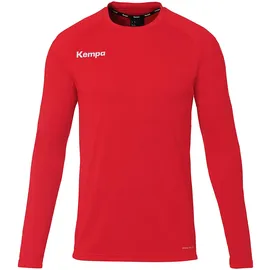 Kempa Langarmshirt rot XL