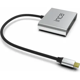inca Adapter ITPC-4 Typ C – 2xHDMI 4K30Hz,1xUSB-A,1xUSB-C