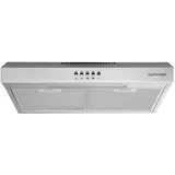 Concept Dunstabzugshaube Unterschrank-Haube 60 cm Silber