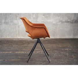 KAWOLA Zaja Velvet drehbar cognac