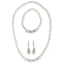 4-teiliges 20er Jahre Schmuck Set - OS