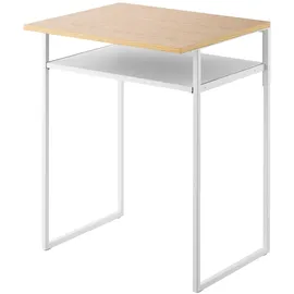 Yamazaki Beistelltisch, weiß, Metall, 53x66x45 cm Wohnzimmer, Wohnzimmertische, Beistelltische