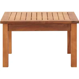 vidaXL Garten-Couchtisch 60 x 60 x 36 cm Braun