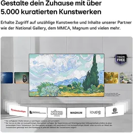 LG 55LX7B6LA 55" Gallery 4K MiniLED AI Smart TV LX7B
