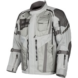 Klim Badlands Pro, Textiljacke Gore-Tex - Hellgrau/Grau - M