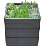 GARANTIA Hochbeet Ergo Quadro L 75 Stone