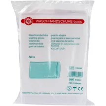 NOBAMED Noba Waschhandschuhe basic Vliesstoff (2 x 50 Stück)