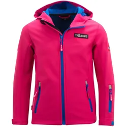 Kinder Softshelljacke Oslofjord Himbeere/Blau Gr. 164 - 14 Jahre