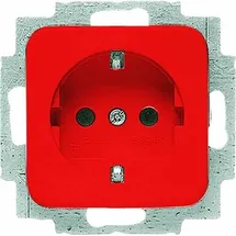 Busch-Jaeger Steckdoseneinsatz 20 EUC-217-101 Rot 1 St.
