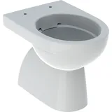 Geberit Renova Stand-WC Tiefspüler, Abgang vertikal, teilgeschlossene Form, Rimfree