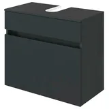 WELLTIME Waschbeckenunterschrank Baabe 60 x 55 cm Grau
