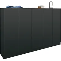 Borchardt Möbel Schuhschrank schwarz