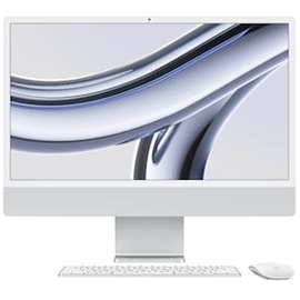 Apple iMac 24" Retina 4,5K Display 2023 M3 16 GB RAM 256 GB SSD 8-Core GPU Silber