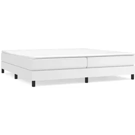 vidaXL Boxspringbett 200 x 200 cm Weiß