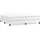 vidaXL Boxspringbett 200 x 200 cm Weiß