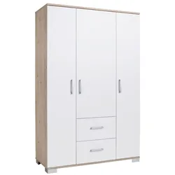 Paidi Kleiderschrank Elian 132 x 206 cm Dekor Weiß
