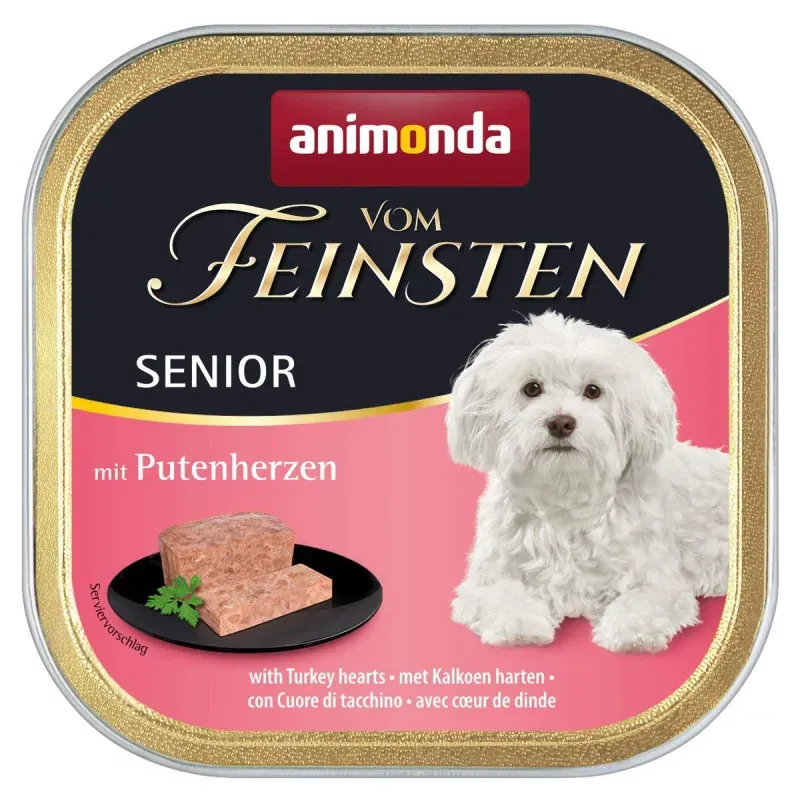Animonda Dog Vom Feinsten Senior – Truthahnherzen 150 g