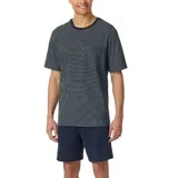 SCHIESSER Shorty Comfort Essentials Blau XL (54)