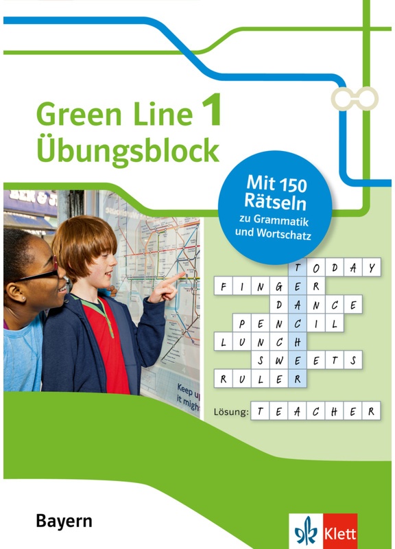 Green Line 1 Bayern Klasse 5 - Übungsblock Zum Schulbuch, Kartoniert (TB)