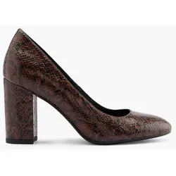 Pumps - Damen - animal-print - braun