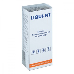 Liqui Fit Orange flüssige Zuckerlösung Beutel
