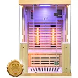 Infrarotkabine Infrarotsauna Wärmekabine Saunakabine Sauna 2 Person Vollspektrum