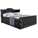 altdecor VILA-Z KING 200 x 200 cm H3/H4 Schwarz