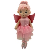 Sweety-Toys Ballerina mit Krone 50 cm rosa