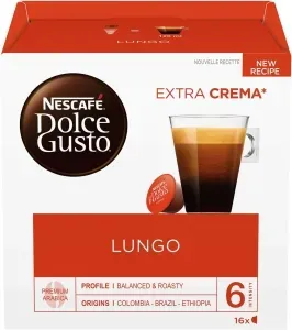288 Kaffeekapseln Nescafé Dolce Gusto LUNGO