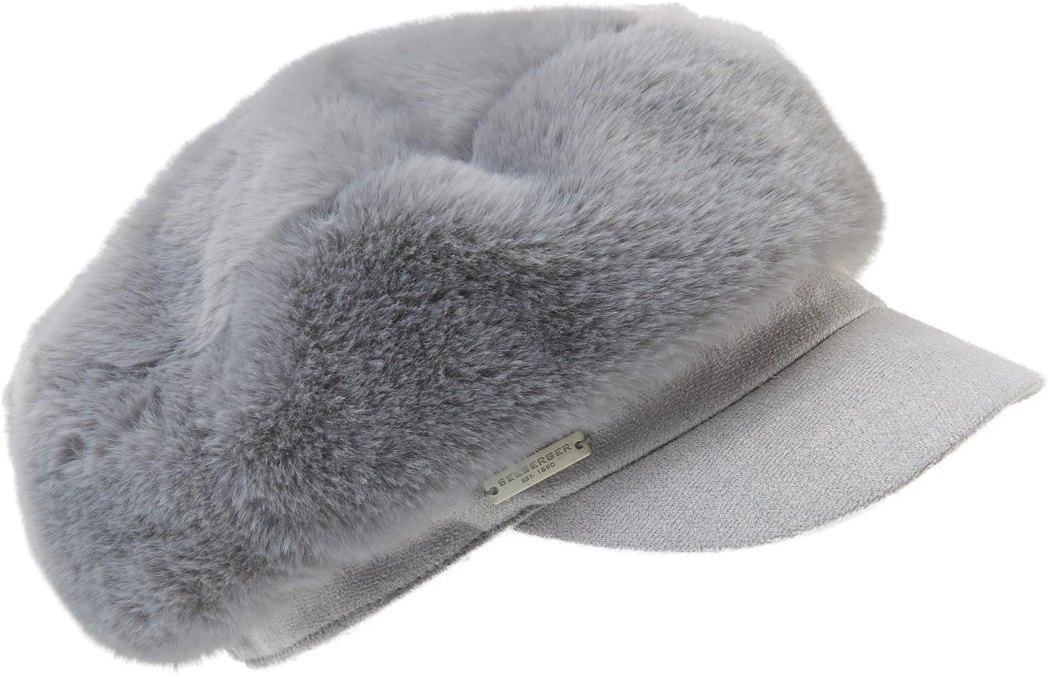 La casquette 100% polyester  Seeberger gris