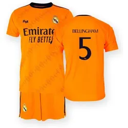 Fussballtrikot Real Madrid auswärts 24/25 Kinder - Bellingham Gr. 116 - 6 Jahre