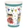 Papstar Pappbecher 0,2 l Petrol 10 St.