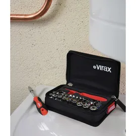 VIRAX Steckschlüssel-Satz 41-tlg. 1/4"