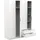Demeyere Drehtürenschrank Ghost 157,3 x 203 x 51,1 cm Weiß